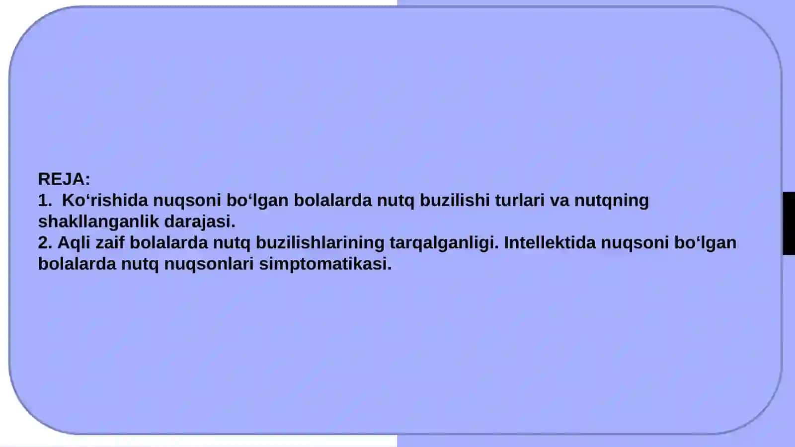 Sensor, tayanch-harakat, intellekt va nutq buzilishlari qo‘shilib kelgan mujassam nuqsonli bolalar 2