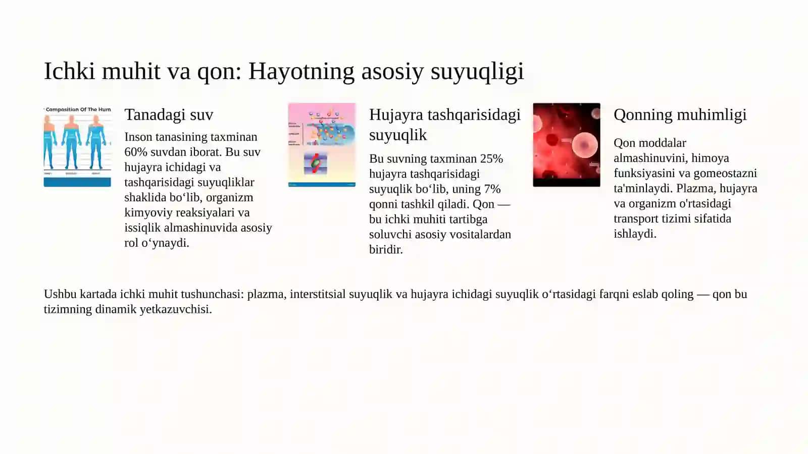 Qon aylanish azolari tizimi, Hayot davom etishi sirlari 2