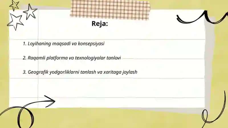 Kichik virtual muzey loyihasini shakllantirish 2