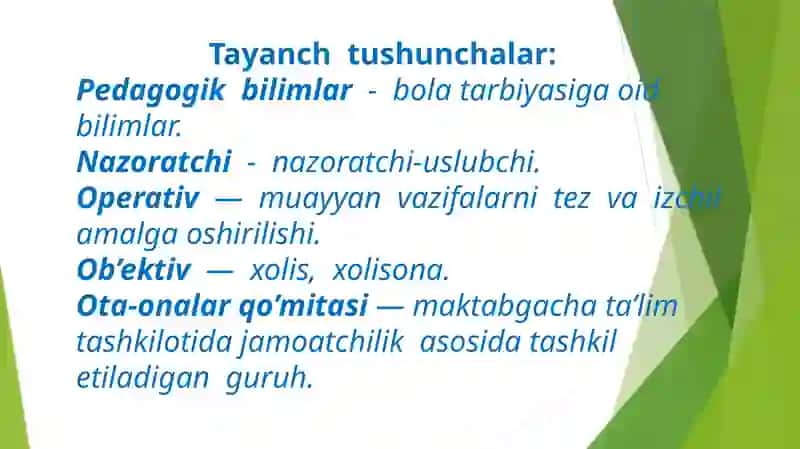 Nazorat qilishning usul va uslublari 2