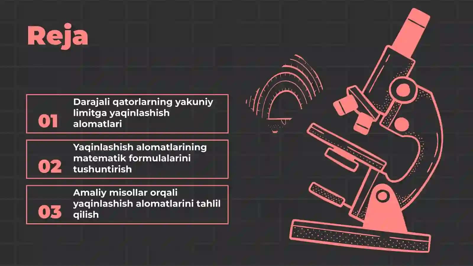 Darajali qatorlarning yaqinlashish alomati 2