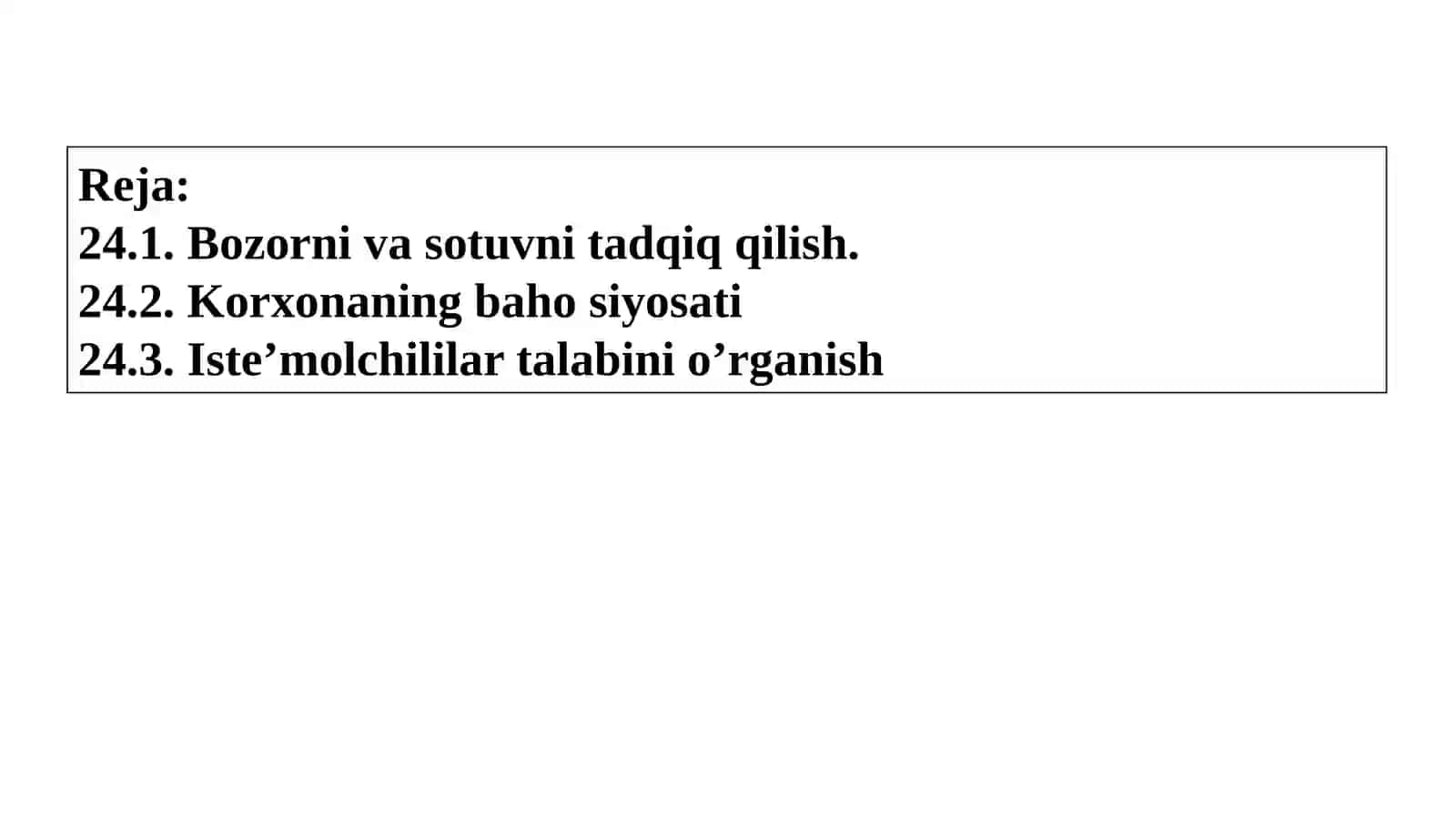 AVTOMOBIL TRANSPORTI KORXONALARI FAOLIYATINIBIZNES-REJALASHTIRISH 2