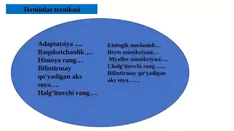 Tabiiy tanlanish va uning natijasi hamda shakllari 2