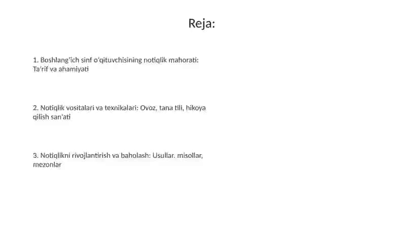 Boshlangʻich taʼlim oʻqituvchisining notiqlik mahorati 2