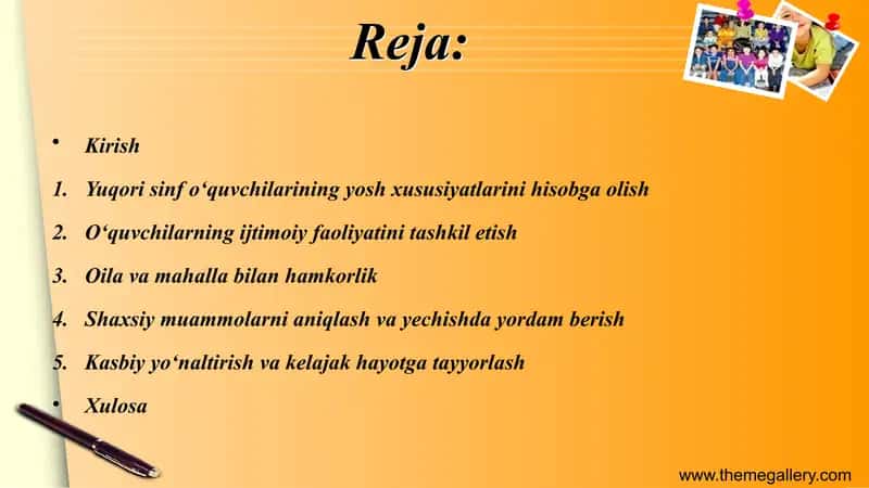 Yuqori sinf oʼquvchilari bilan olib boriladigan ijtimoiy pedagogik ish 2