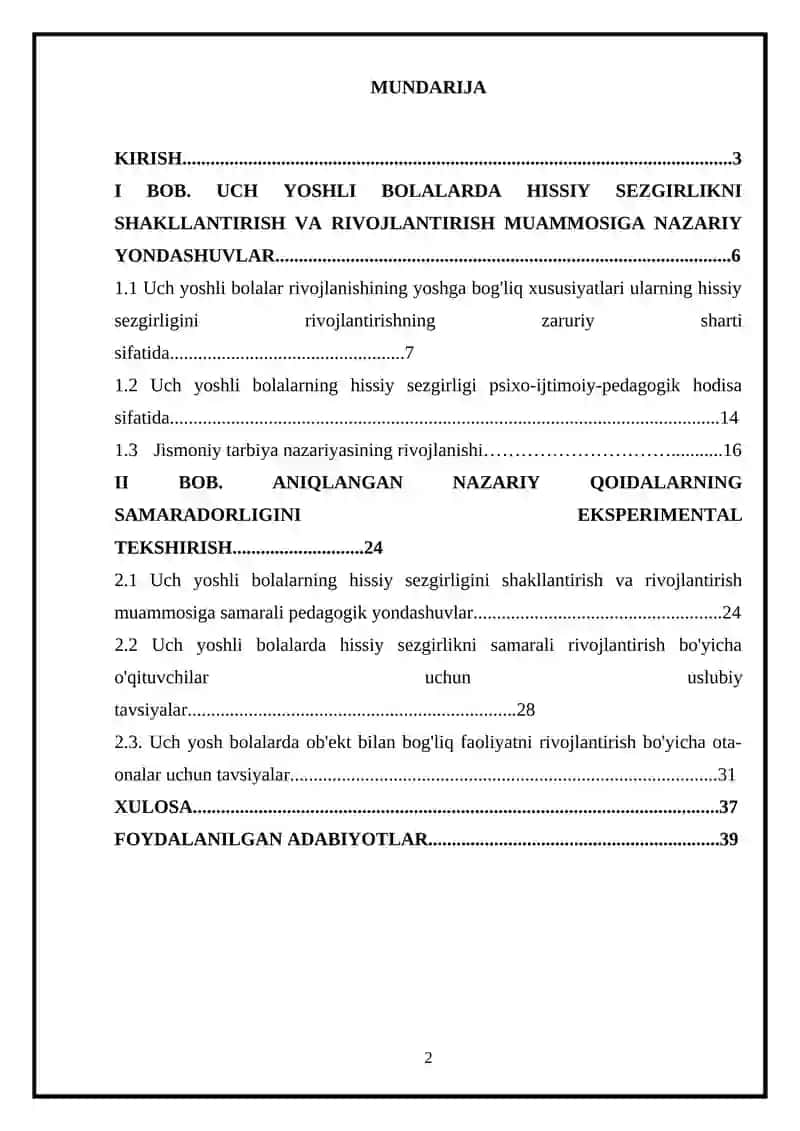 UCH YOSHLI BOLALAR TARAQQIYOTI 2