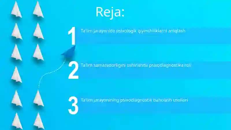 Ta'lim jarayonini psixadiagnostika qilish 2