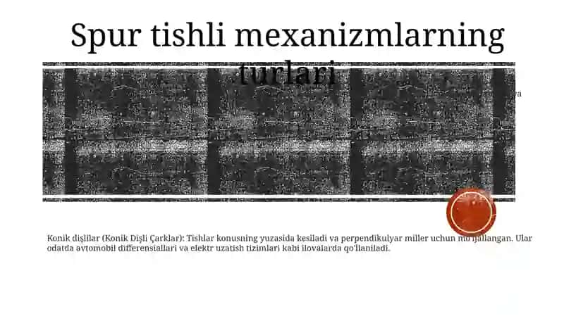 Tishli Ilashish Turlari 2
