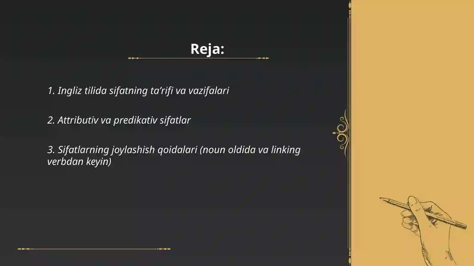 Sifat (inglizlarniki) 2
