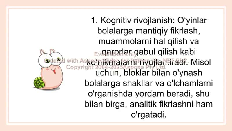 Bolalarni maktabga tayyorlashda oʻyinning ahamiyati 2