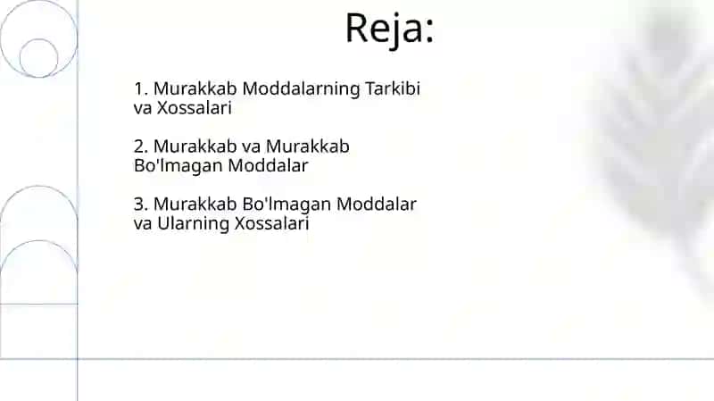 Trubali birikmalar va ajralmaydigan birikmalar 2