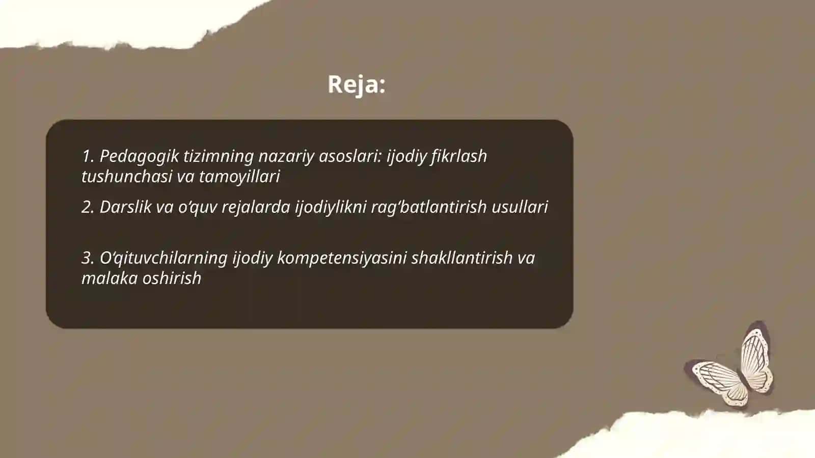 Maktab òquvchilaring ijodiy fikrlash va ijodiy qobiliyatlarini rivojlantirishni pedagogik tizimi 2