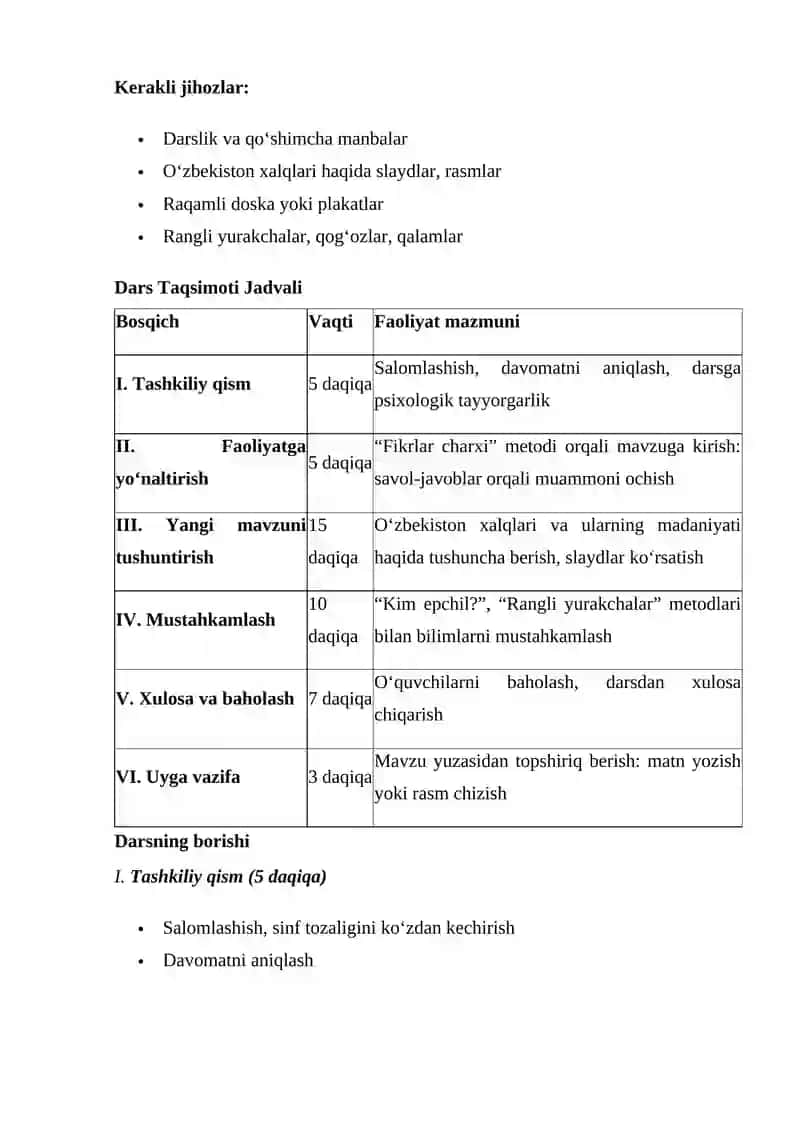 Oʻzbekiston xalqlari madaniyati 2
