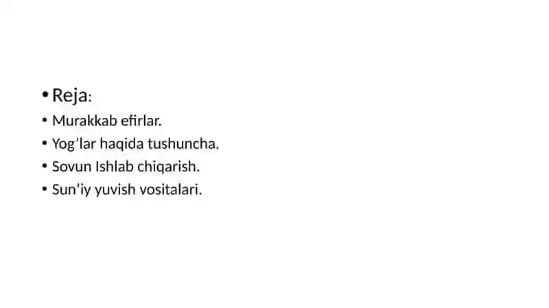 Murakkab efirlar 2