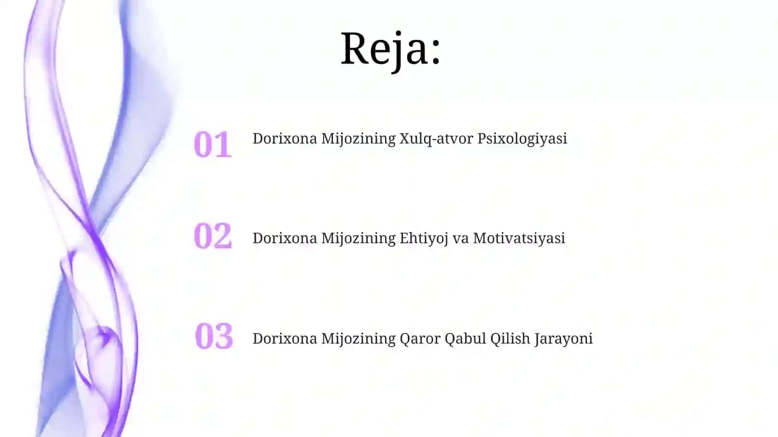 Dorixona xaridorining psixologiyasi 2