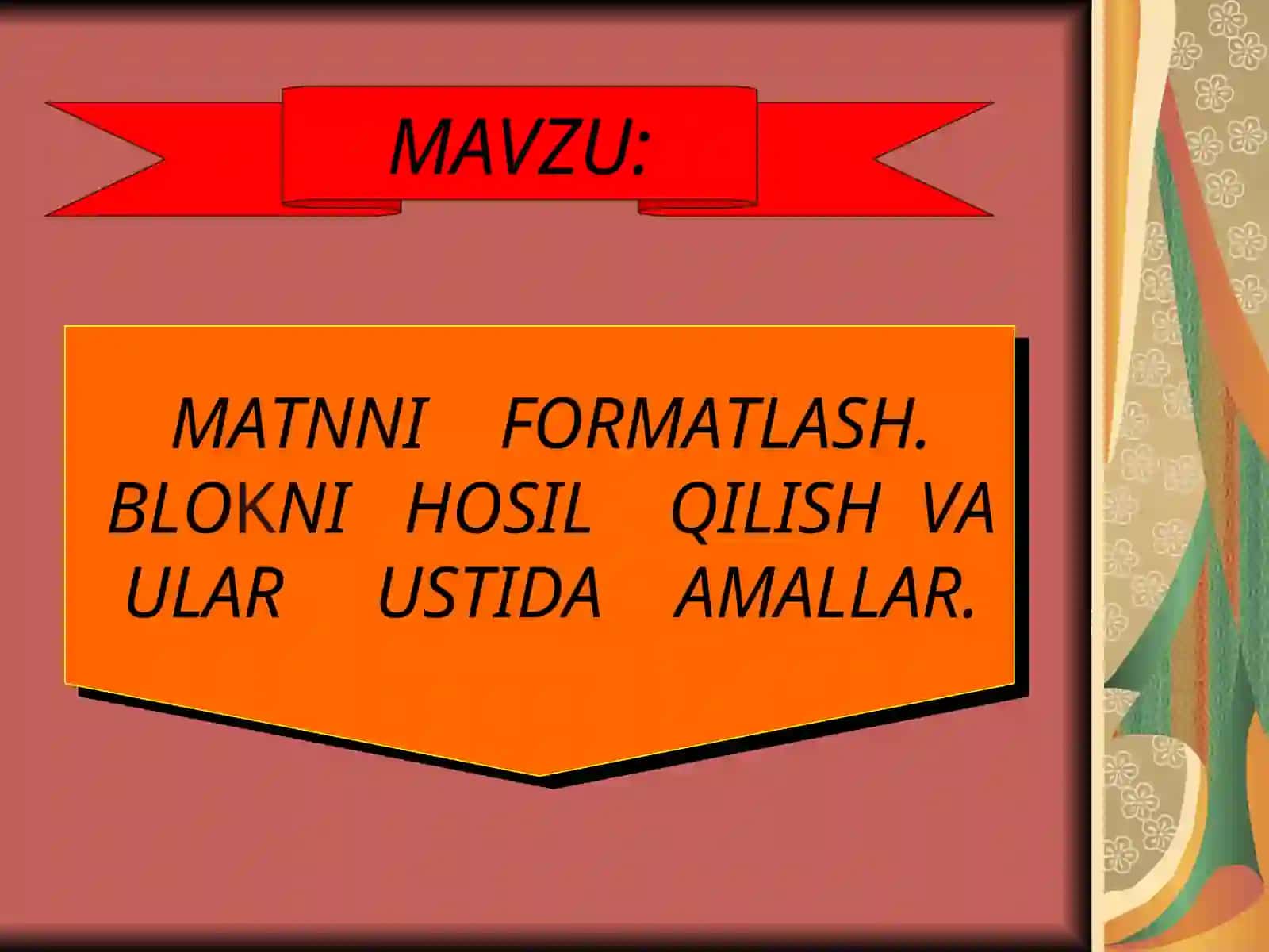 FIZIKA – MATEMATIKA FAKULTETI 2