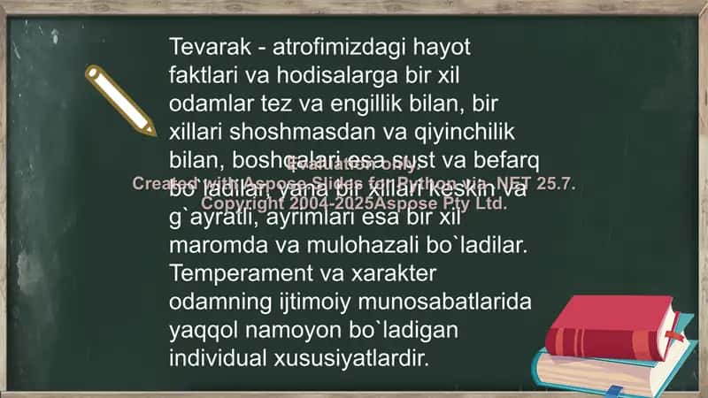 Temperament va Xarakter 2