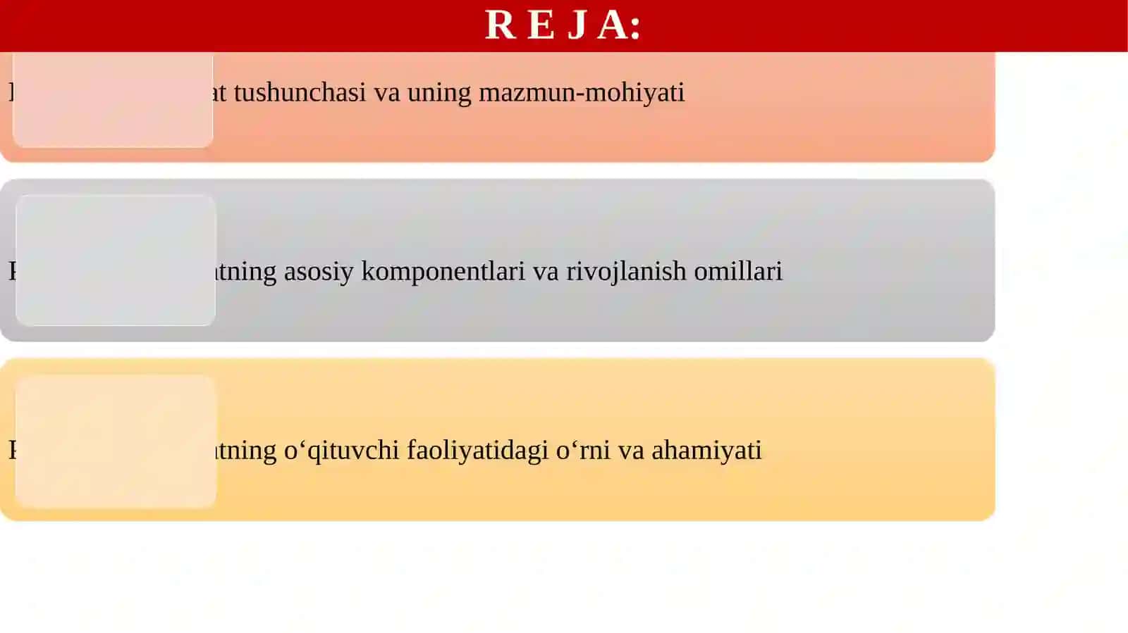 Pedagogik mahorat haqida tushuncha va uning o‘qituvchi faoliyatida tutgan o‘rni 2