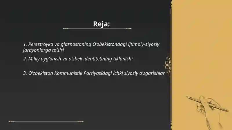 O'zbekistondagi Ijtimoiy-Siyosiy Jarayonlar 2