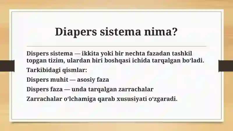 Dispers sistemalar 2