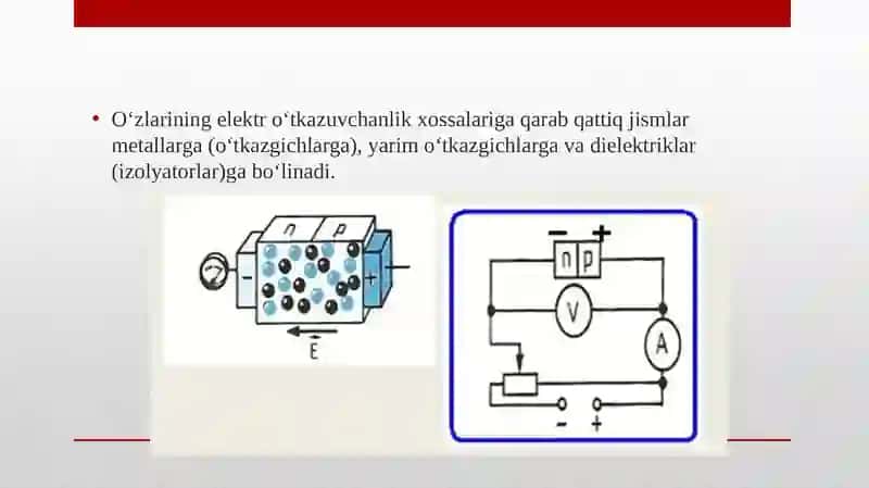 Yarimo'tkazgich va yarimo'tkazgich kontakt 2