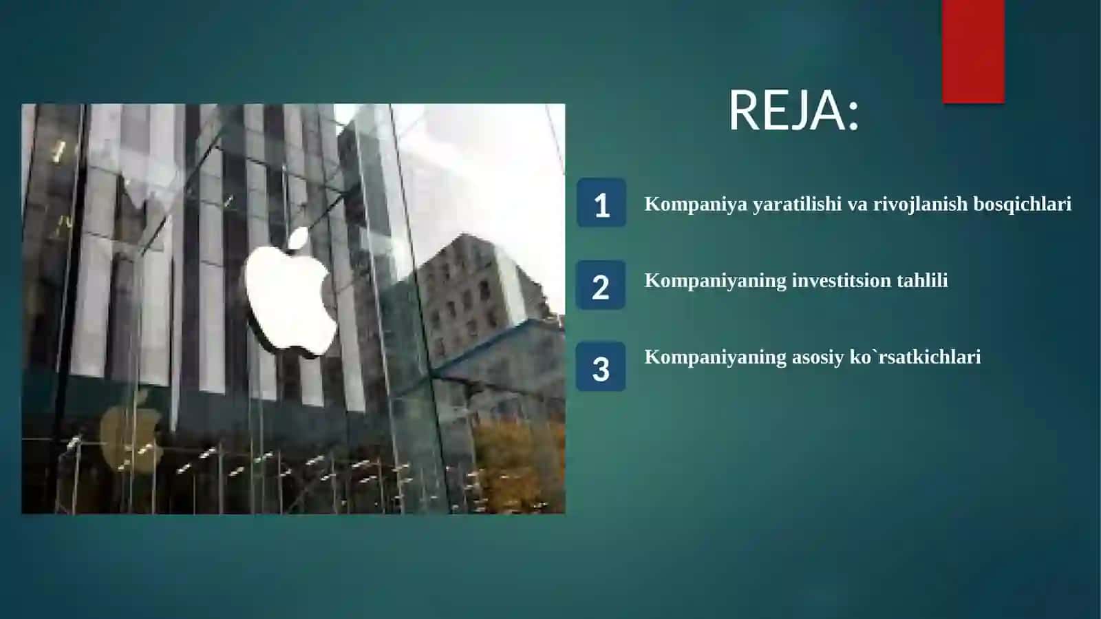 APPLE kompaniyasi   haqida to'liq  ma'lumot 2