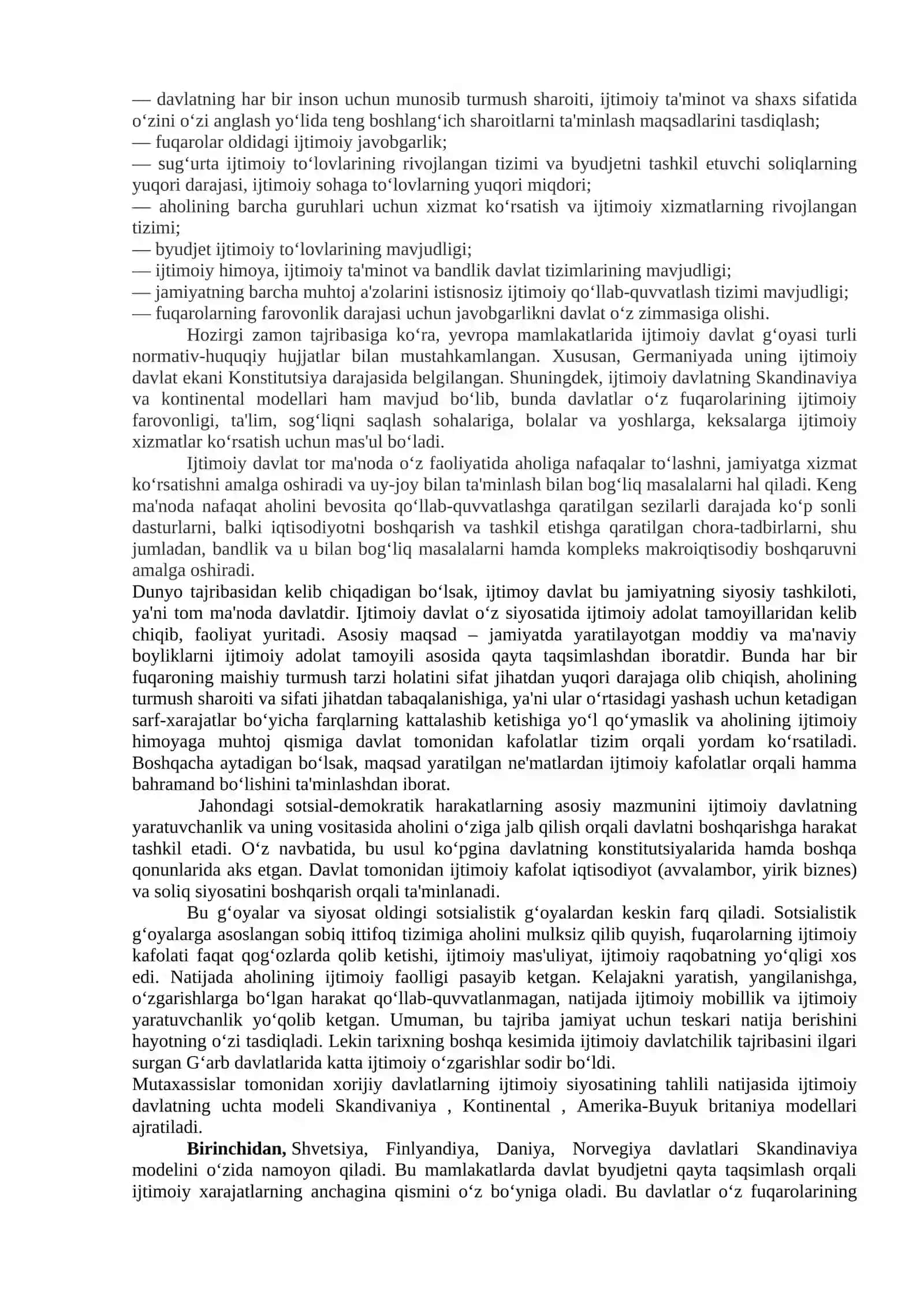 Yangi O‘zbekistonda xalqchil va insonparvar davlat qurishning ijtimoiy-siyosiy ahamiyati 2