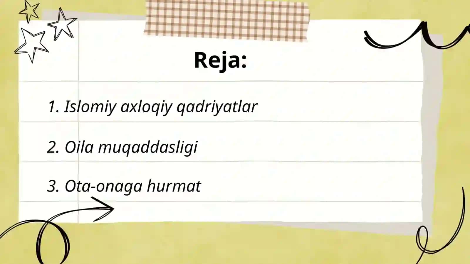 Islomiy axloqiy qadriyatlar 2