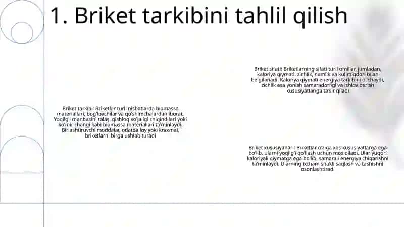 Briketni Chinligi Va Sifatini Aniqlash 2