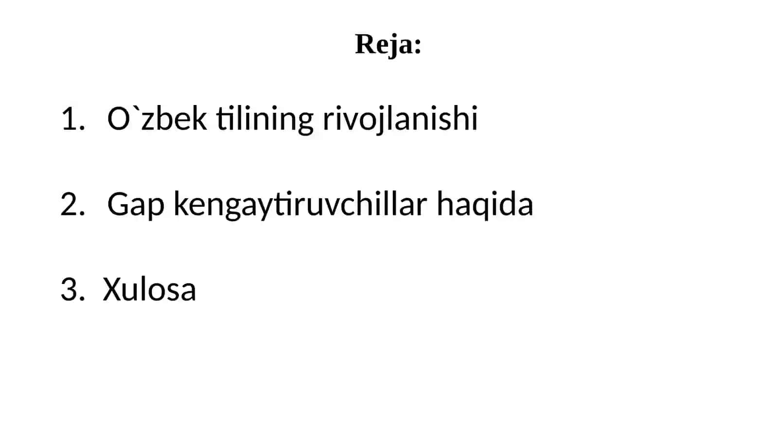 Gap kengaytiruvchilar 2