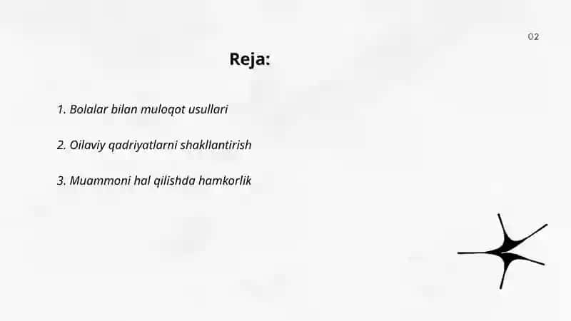 Oilaviy tarbiya usullari 2
