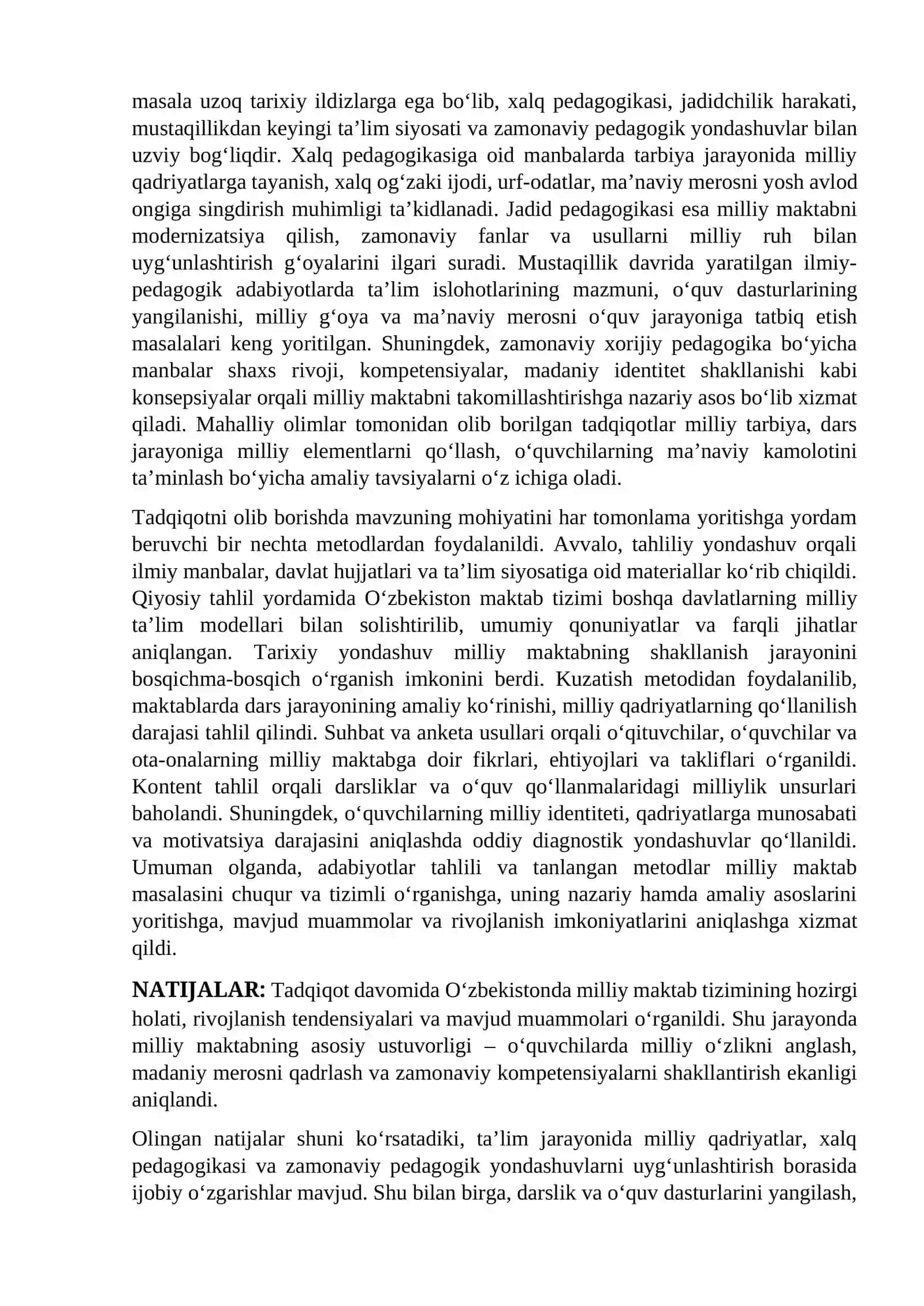 O'zbekistonda milliy maktab muammosi 2