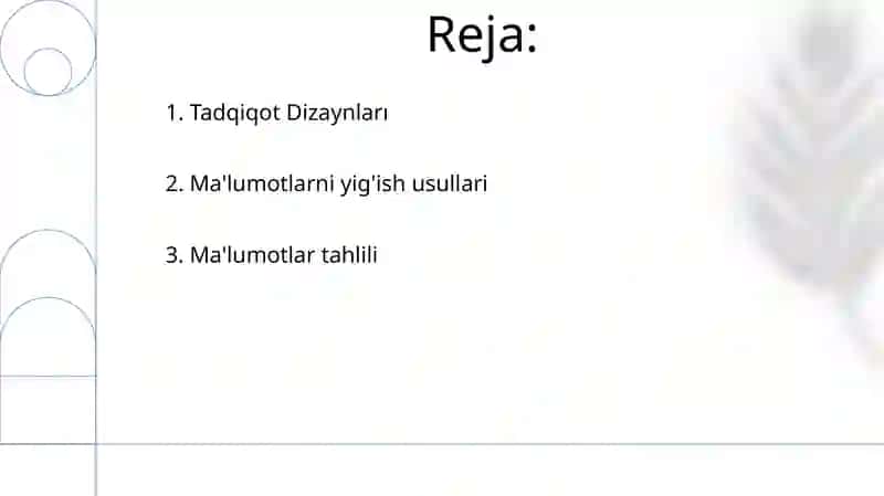 Psixologiya tadqiqot metodlari 2