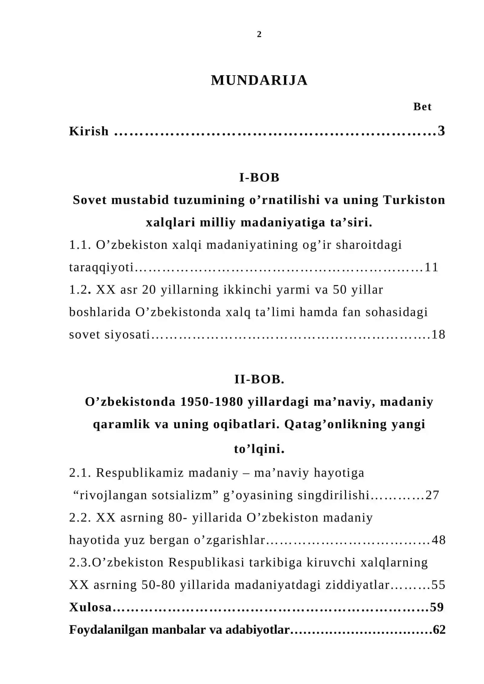 Sovet mustabid tuzumining o’rnatilishi va uning Turkiston xalqlari milliy madaniyatiga ta’siri 2