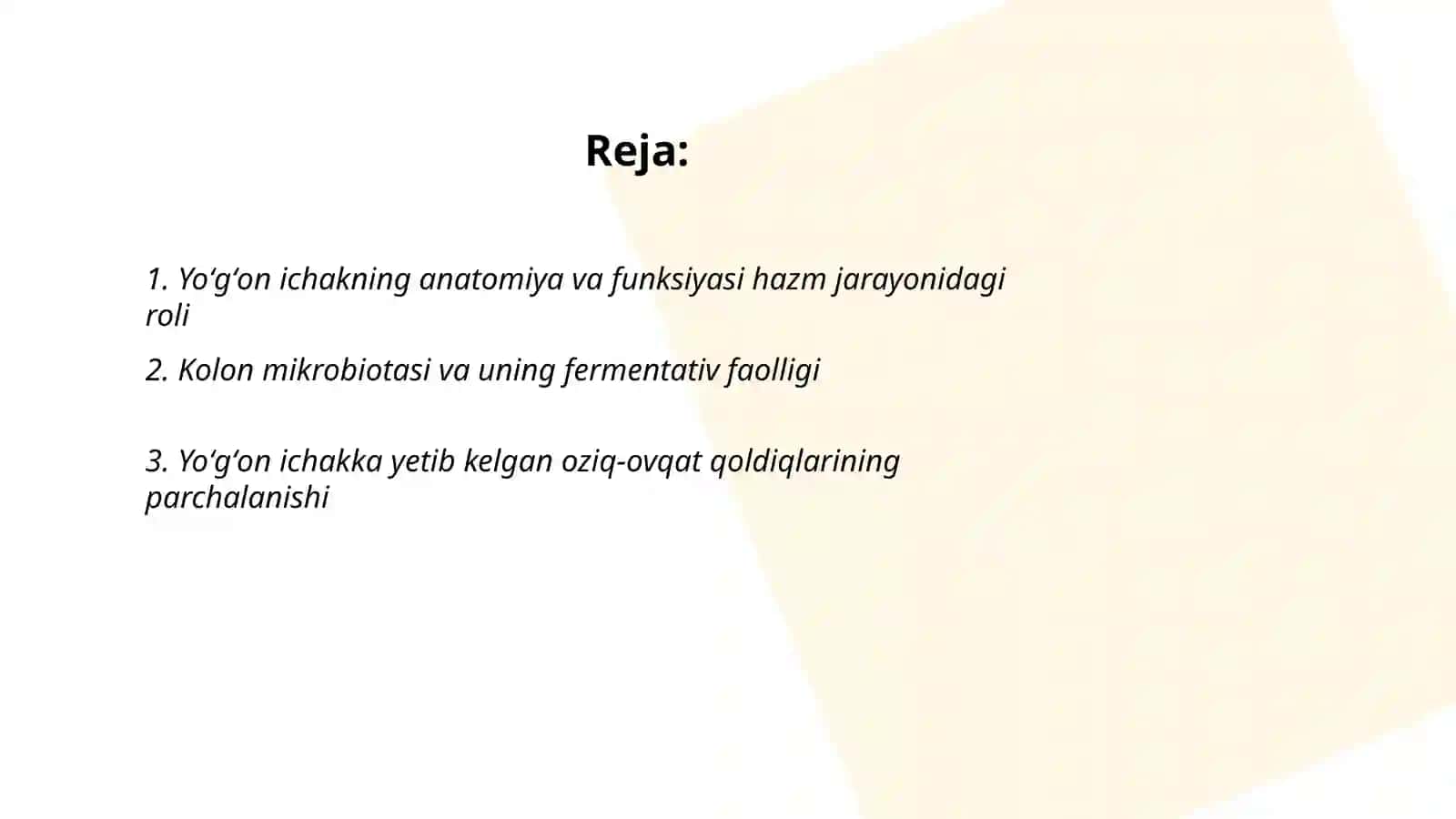 Yoʻgʻon ichakda hazim, Yoʻgʻon ichakdagi gazlar 2