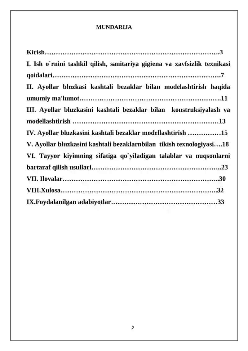 Ayollar bluzkasini kashtali bezaklar bilan modellashtirish 2