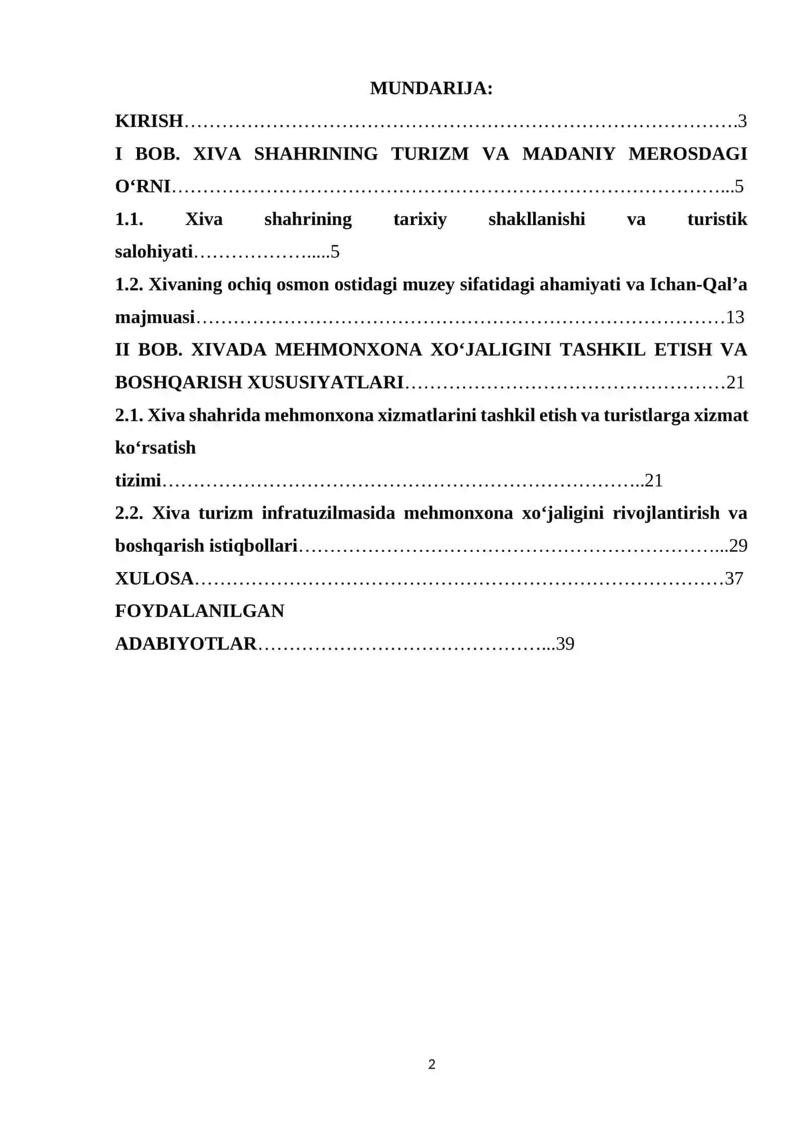 Xiva – ochiq osmon ostidagi muzey sifatida 2