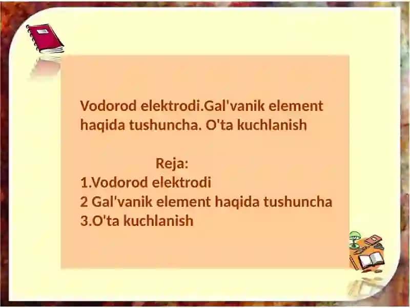 Vodorod elektrodi 2