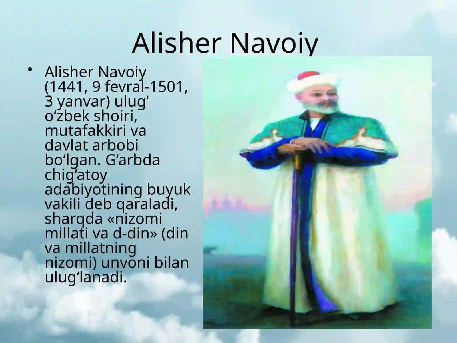 Alisher Navoiy 2