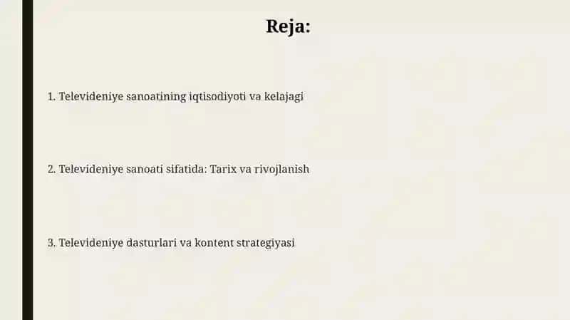 Televideniye sanoati 2