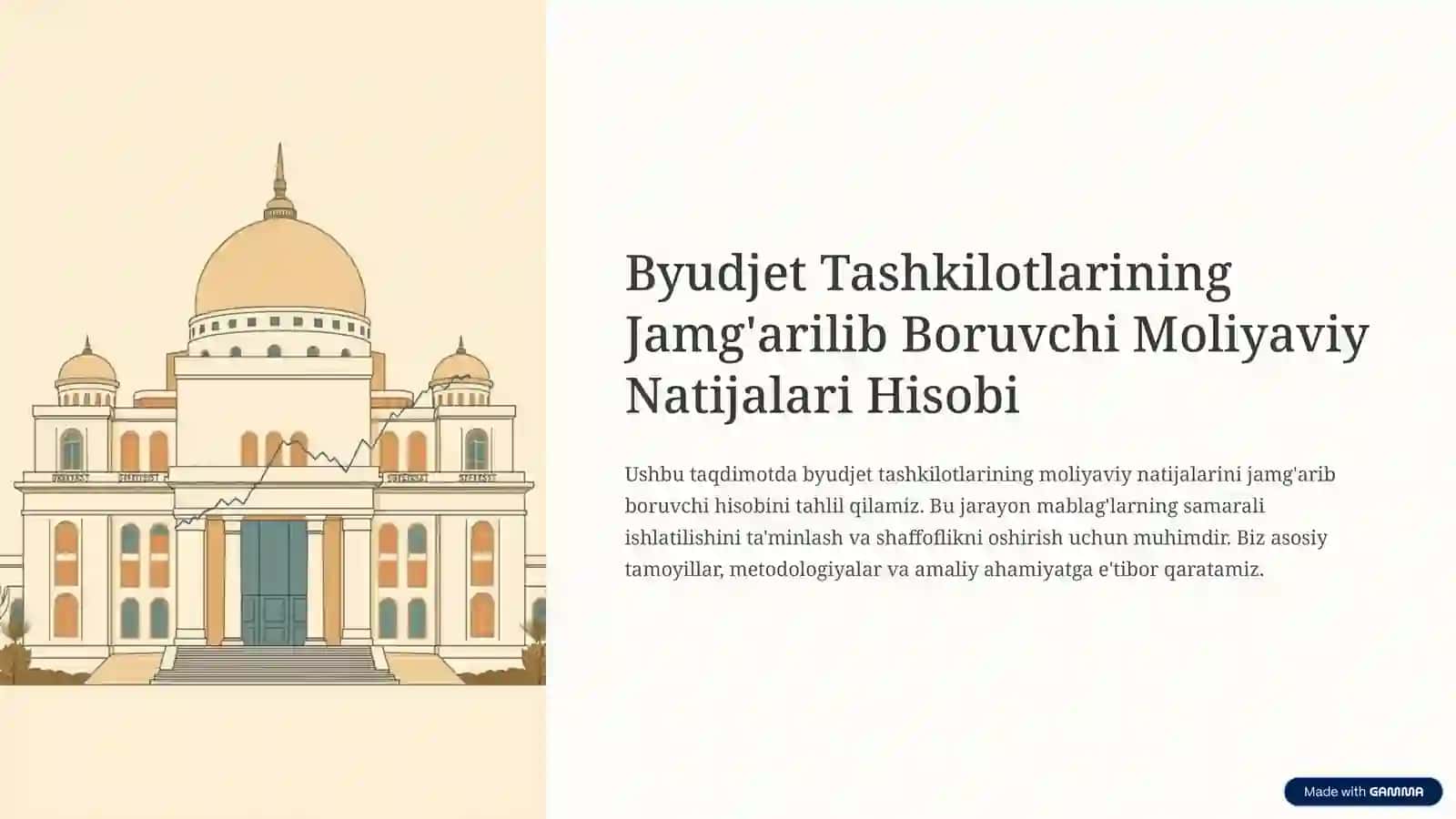 Byudjet Tashkilotlarining Jamg'arilib Boruvchi Moliyaviy Natijalari Hisobi 2