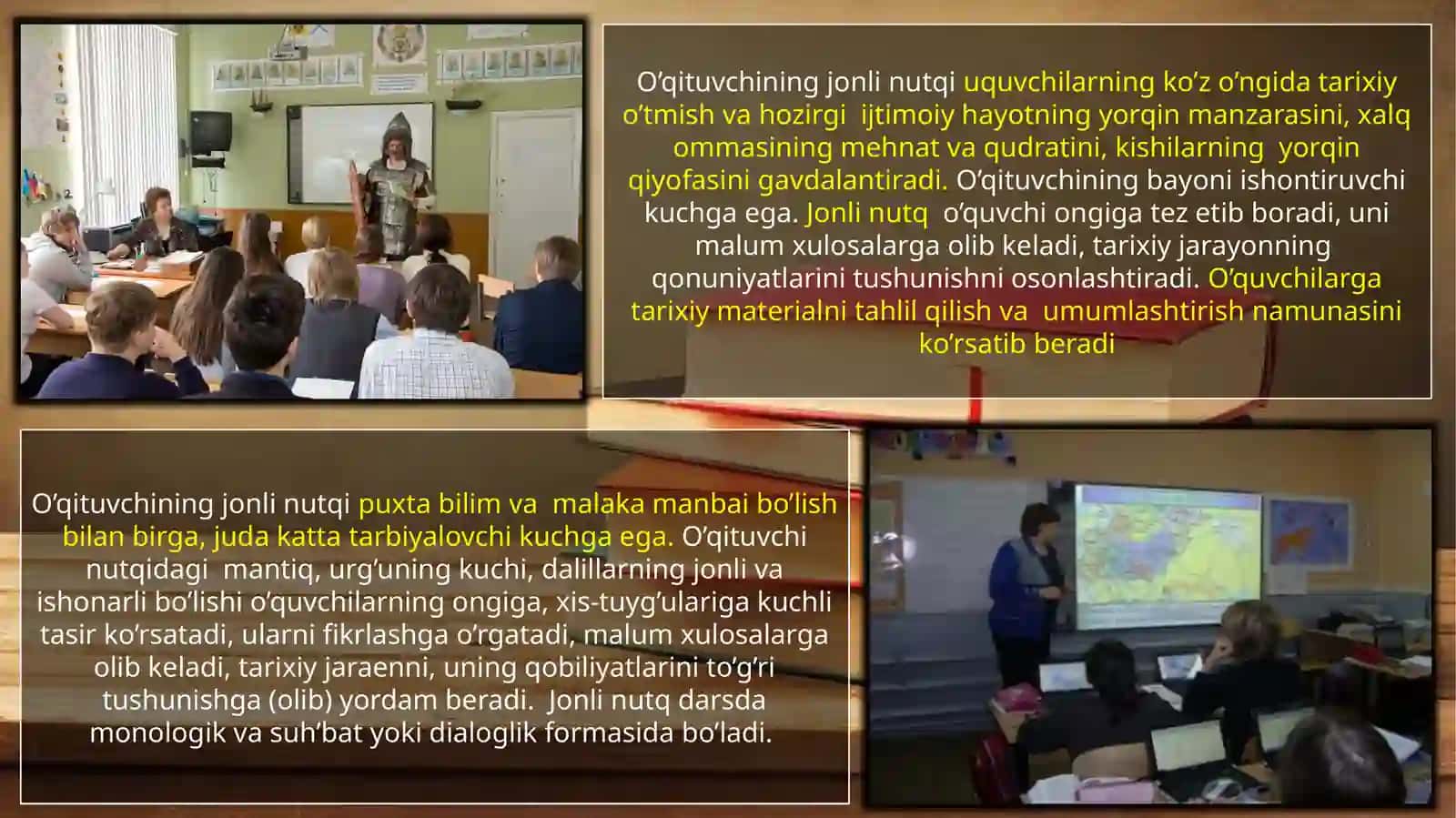 TARIX O’QITISHNING OG’ZAKI VA KO’RGAZMALI USULLARI 2