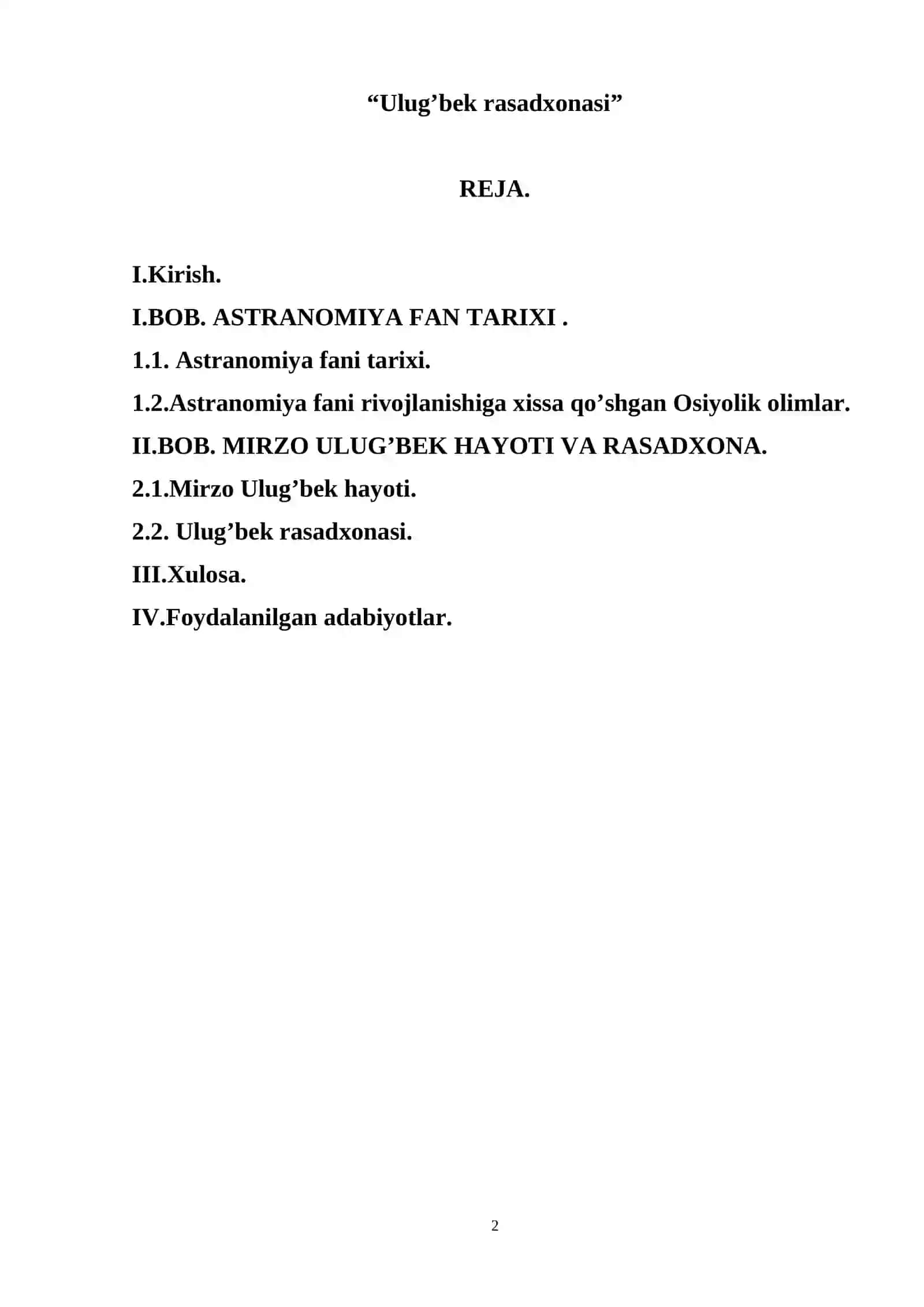 Ulug’bek rasadxonasi 2