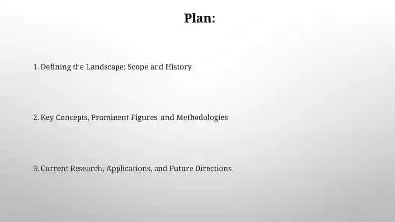 Defining the Field of Interest: Scope and Foundations 2