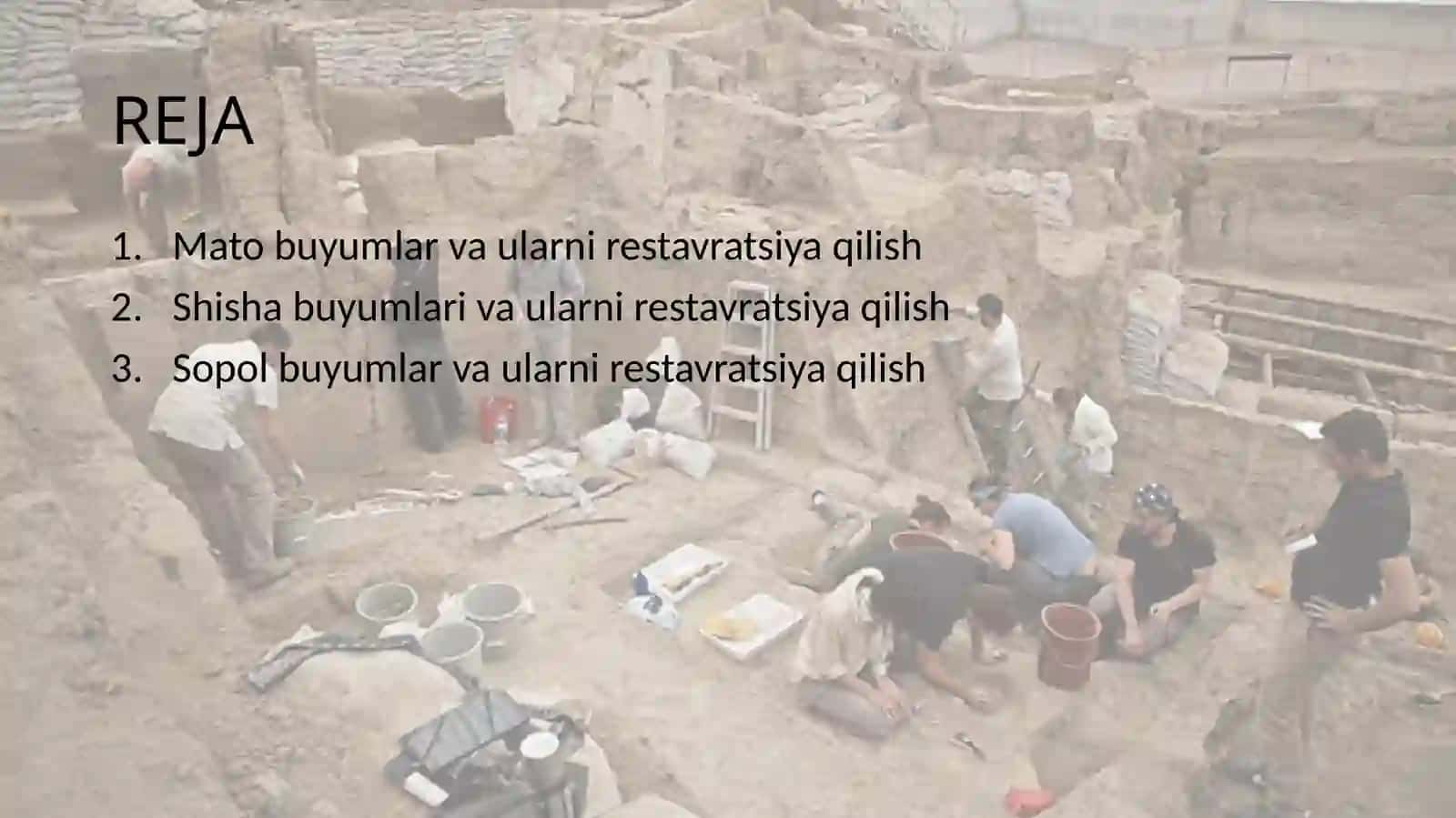 Matobuyumlar va ularning restavratsiyasi 2