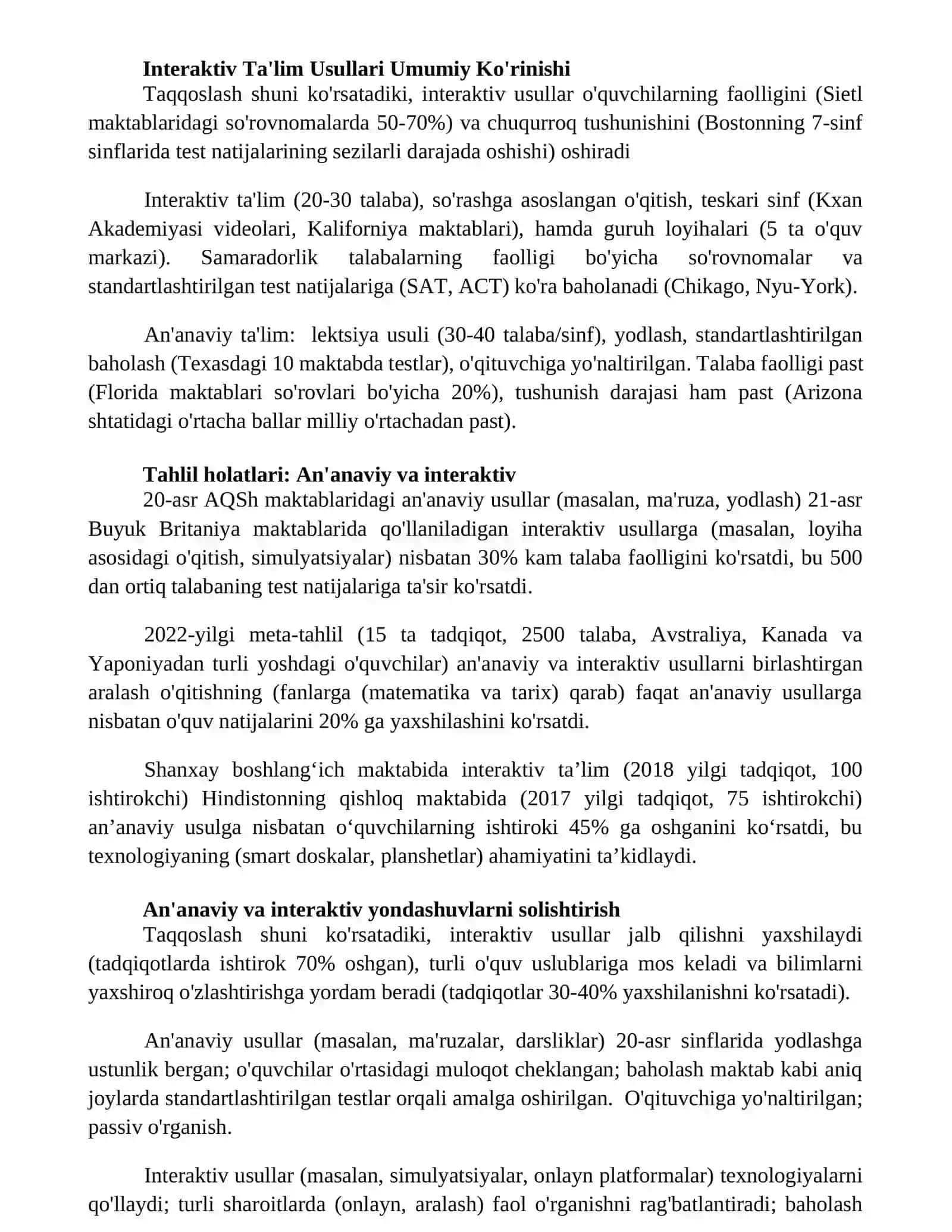 Interaktiv usullar va ularning ahamiyati 2