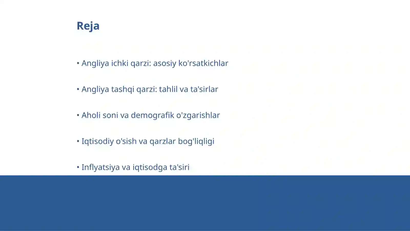 Angliya davlati yaimi ichki qarzi tashqi qarzi aholisi soni iqtisodi haqida maʼlumot 2