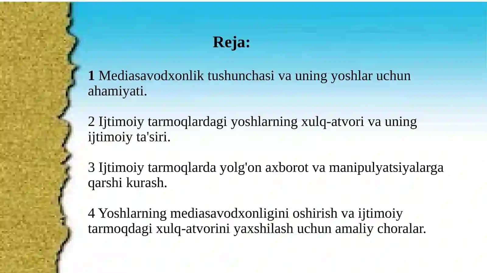 Mediasavodxonlik va yoshlarning ijtimoiy tarmoqda gi xulq-atvori 2