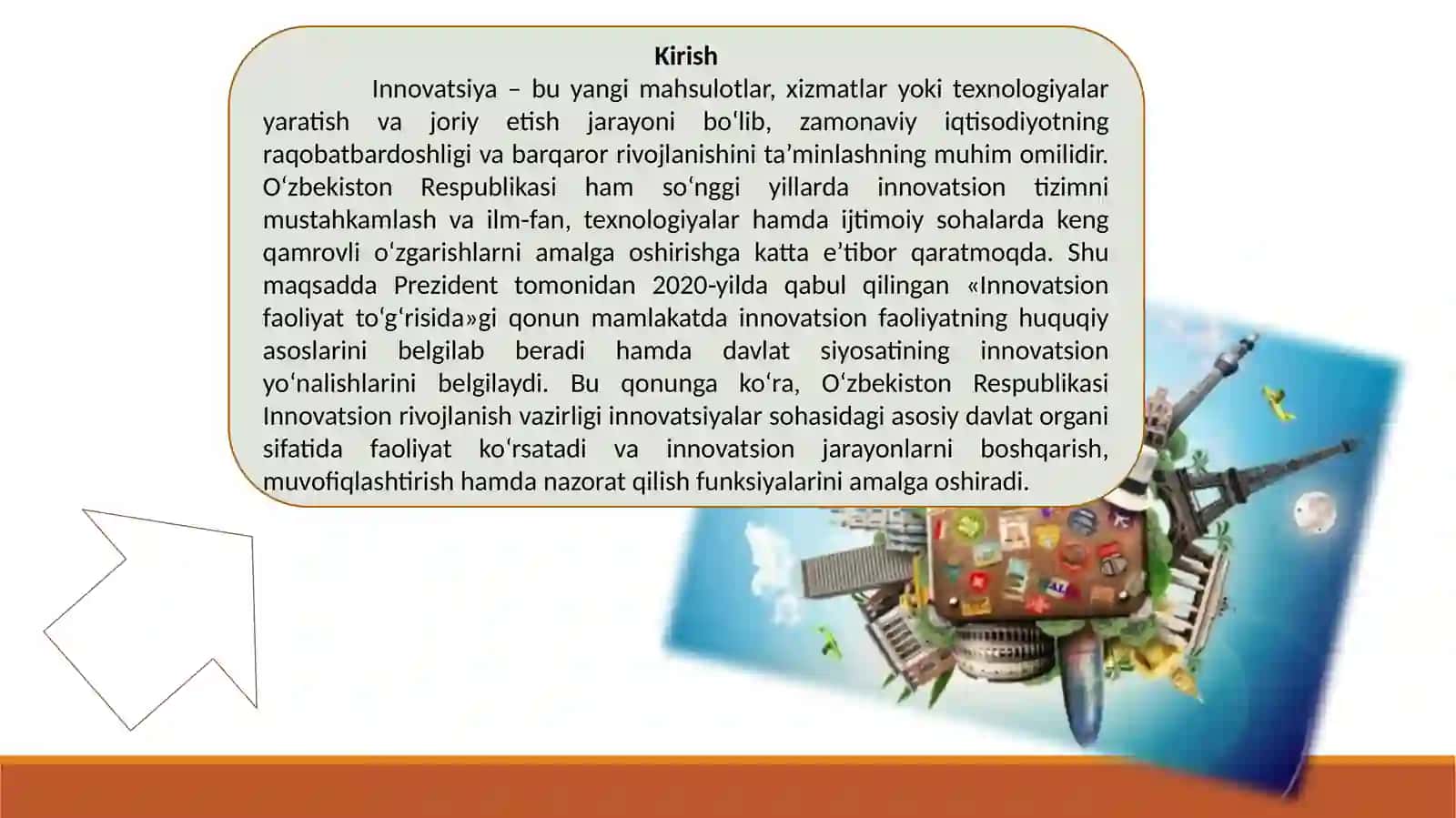 O‘zbekistonda innovatsion jarayonlarni davlat tomonidan nazorat qilish 2