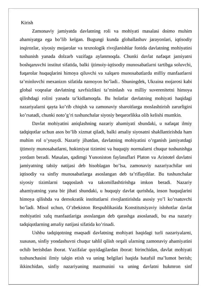 Davlatning mohiyati haqidagi turli nazariyalar 2